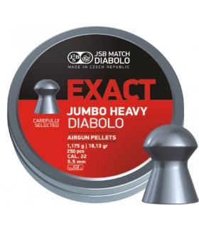 JSB Exact Jumbo Heavy .22 - 500 pcs