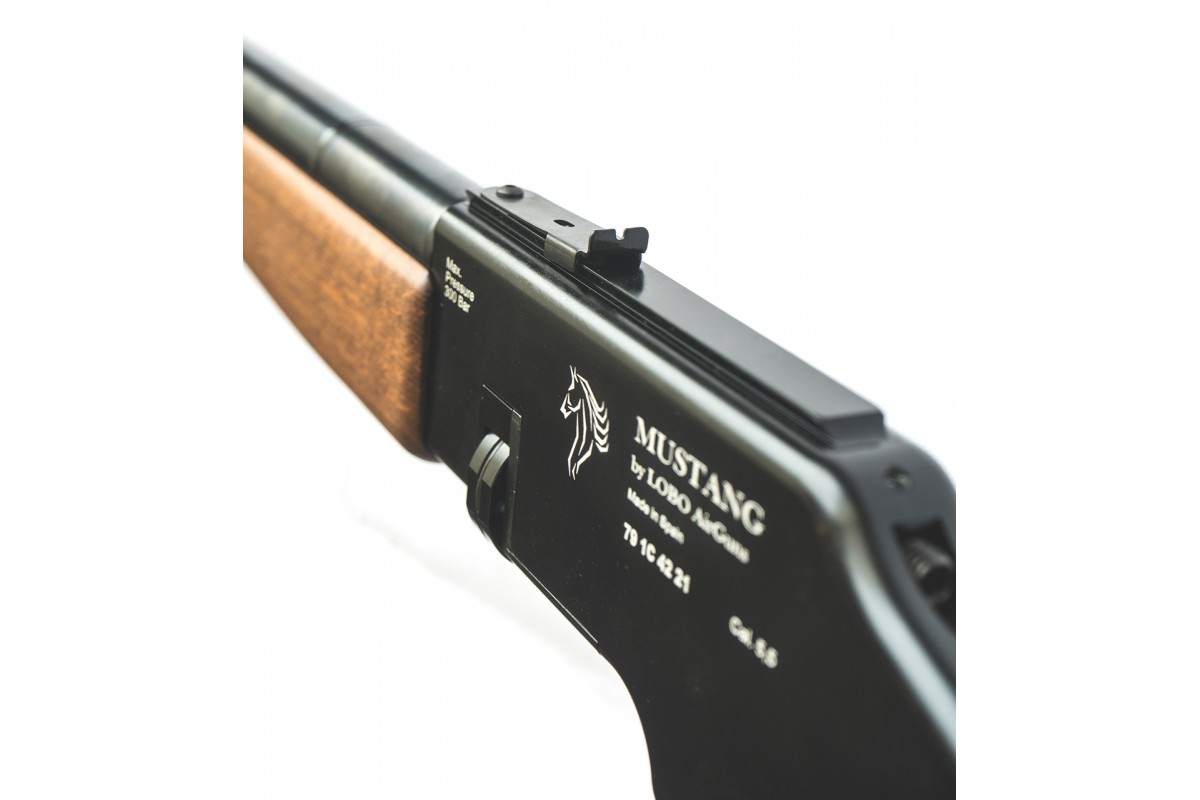 Azor rifle de aire comprimido con palanca de carga. LOBO Airguns